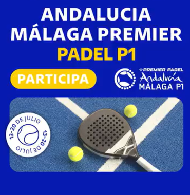Concurso de Premier Padel organizado por GLS Spain en redes sociales, con dinámica participativa, branding corporativo visible.