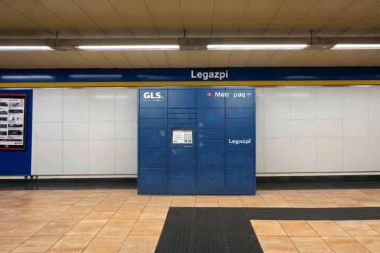 GLS y Metro de Madrid convierten la Línea 3 en un nuevo eje de logística urbana con taquillas inteligentes