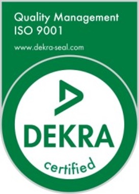 Dekra ISO 9001 -logo