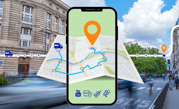 Écran de suivi de colis avec Engage Plus de GLS