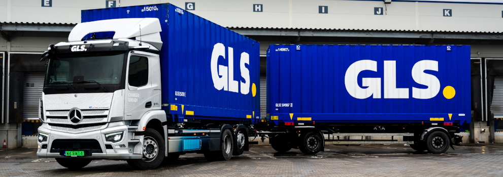 Elektryczna ciężarówka gotowa do drogi